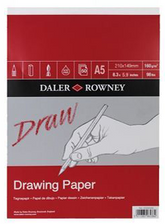 Daler Rowney Sketching Medium Grain Drawing Pad (50sht/160gsm) A5 - Al Masam Stationery LLC
